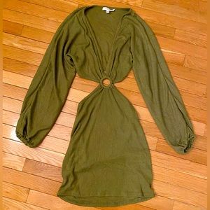 12th Tribe Long Sleeve Mini Dress